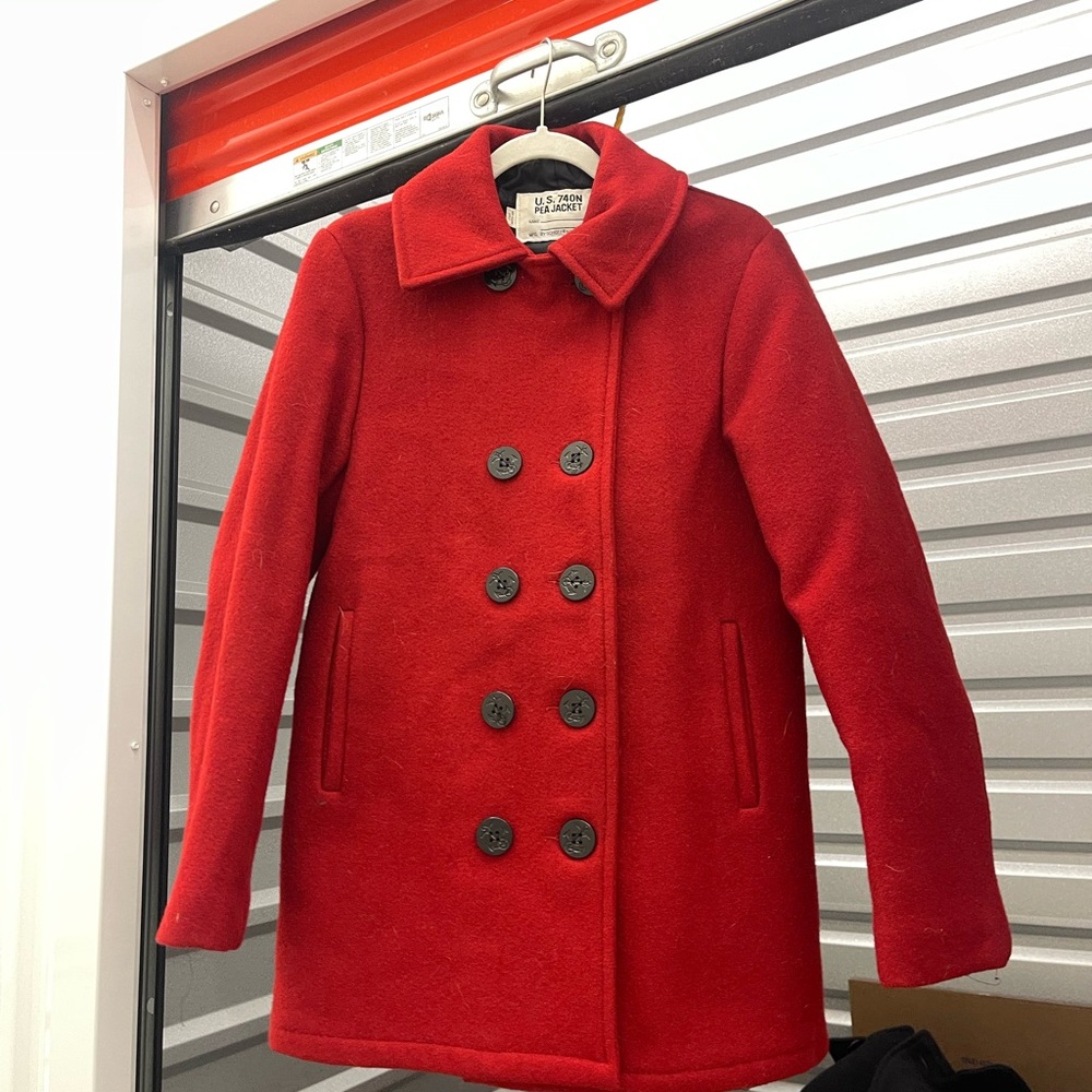 U.S. 740N PEA JACKET USA 34